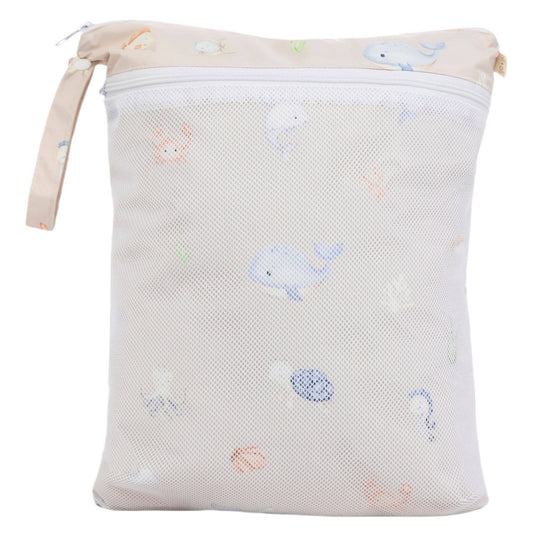 Wet/Dry Bag with Mesh Pocket