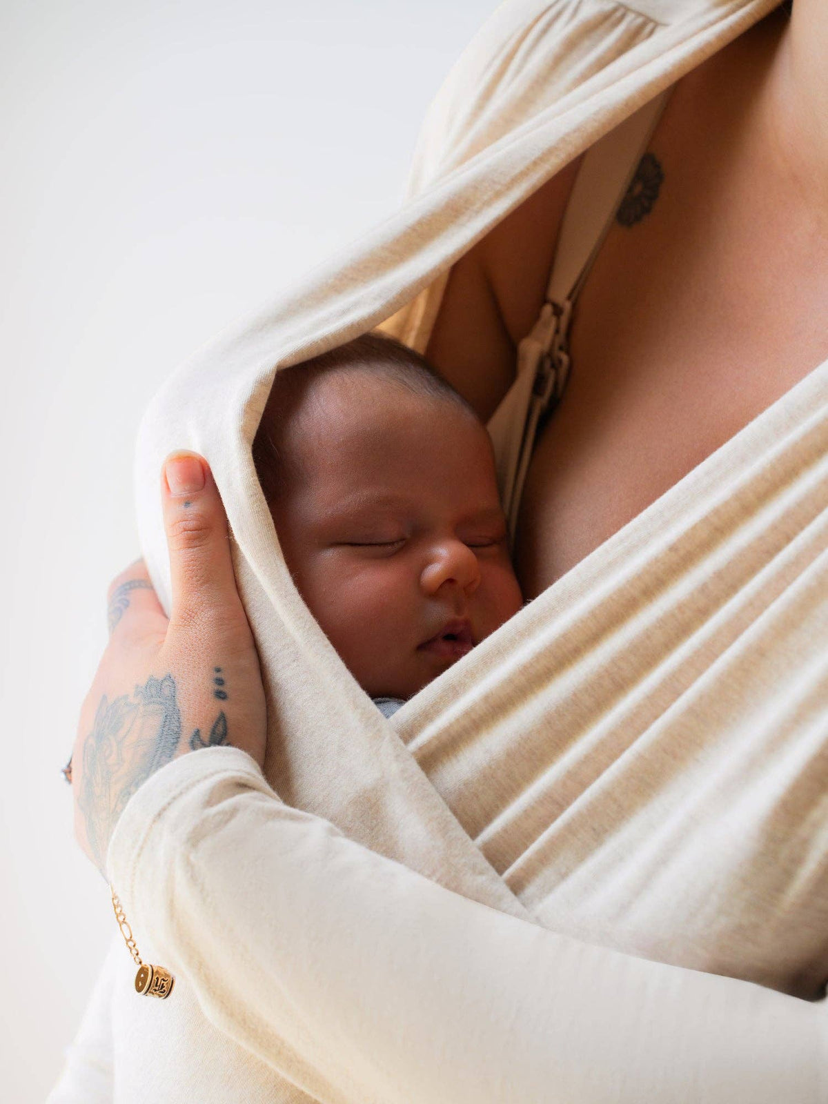 Organic Cotton Skin to Skin Long Sleeve Wrap Top