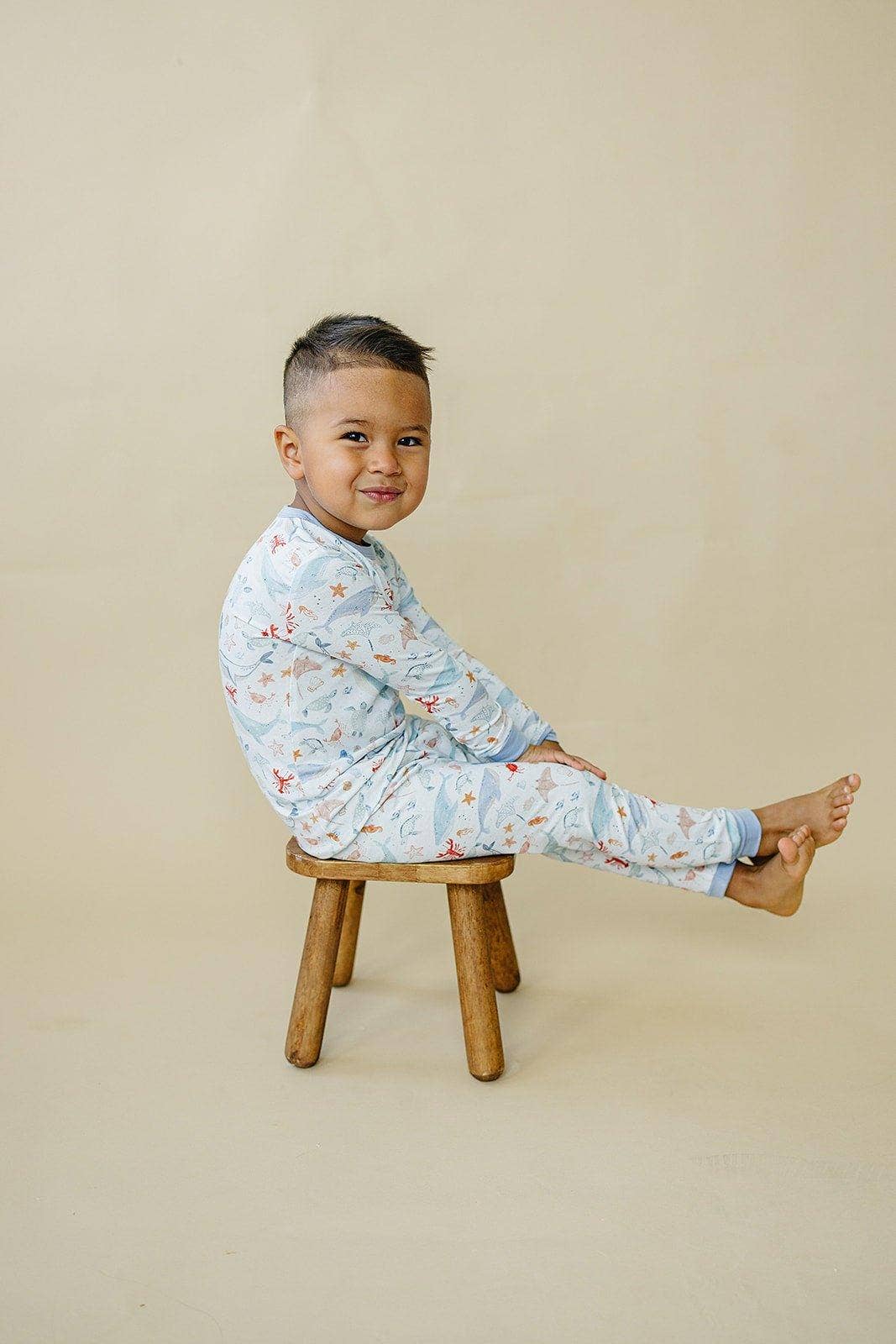 Coastal Cutie 2pc PJs Bamboo