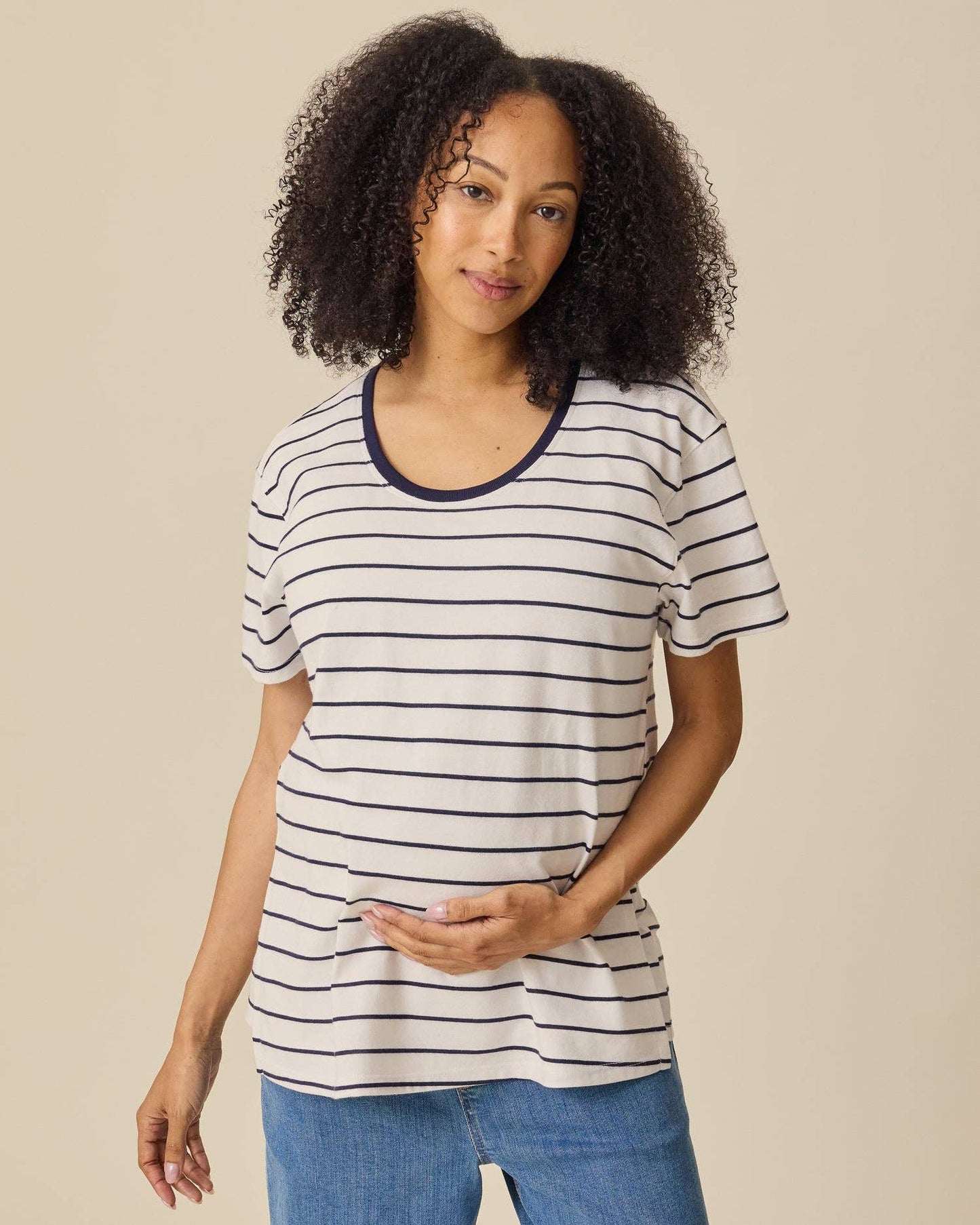 Relaxed Maternity & Nursing T-shirt