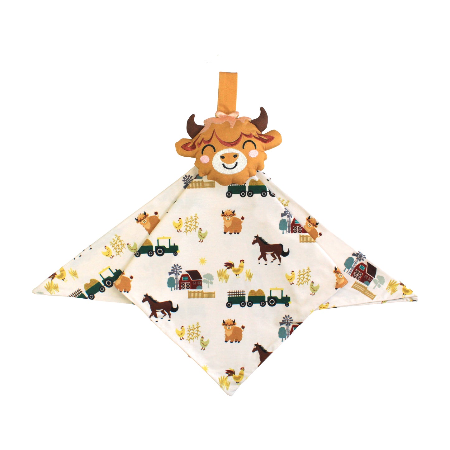 Highland Cow Bamboo Lovey