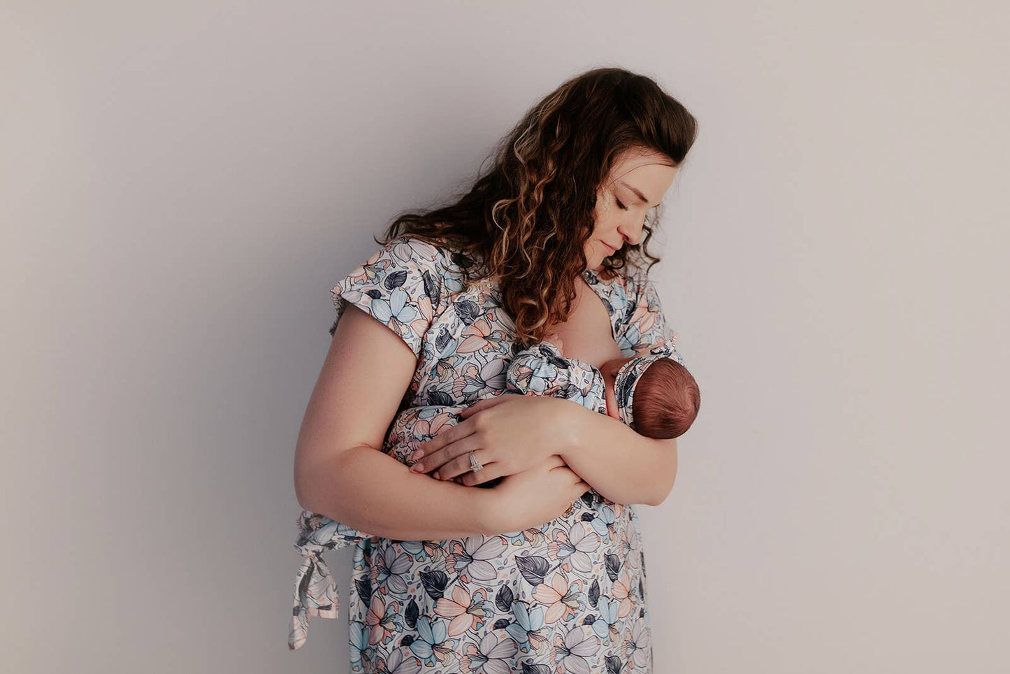 Flower Bloom Labor and Delivery/ Nursing Gown