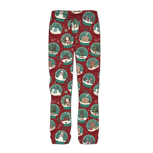 Let It Snow Relaxed Bamboo Lounge Pajama Pants