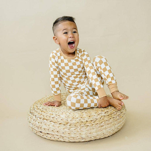 Golden Coast Check 2pc Pajama