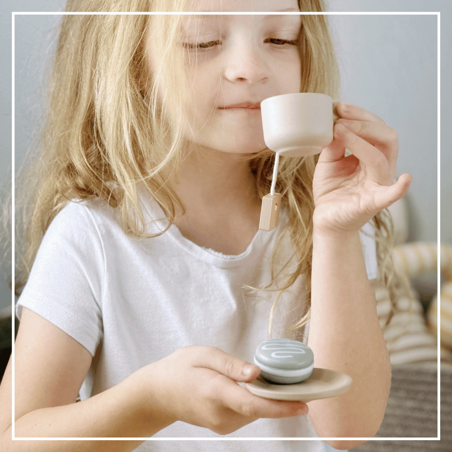 Wooden Tea Party Set