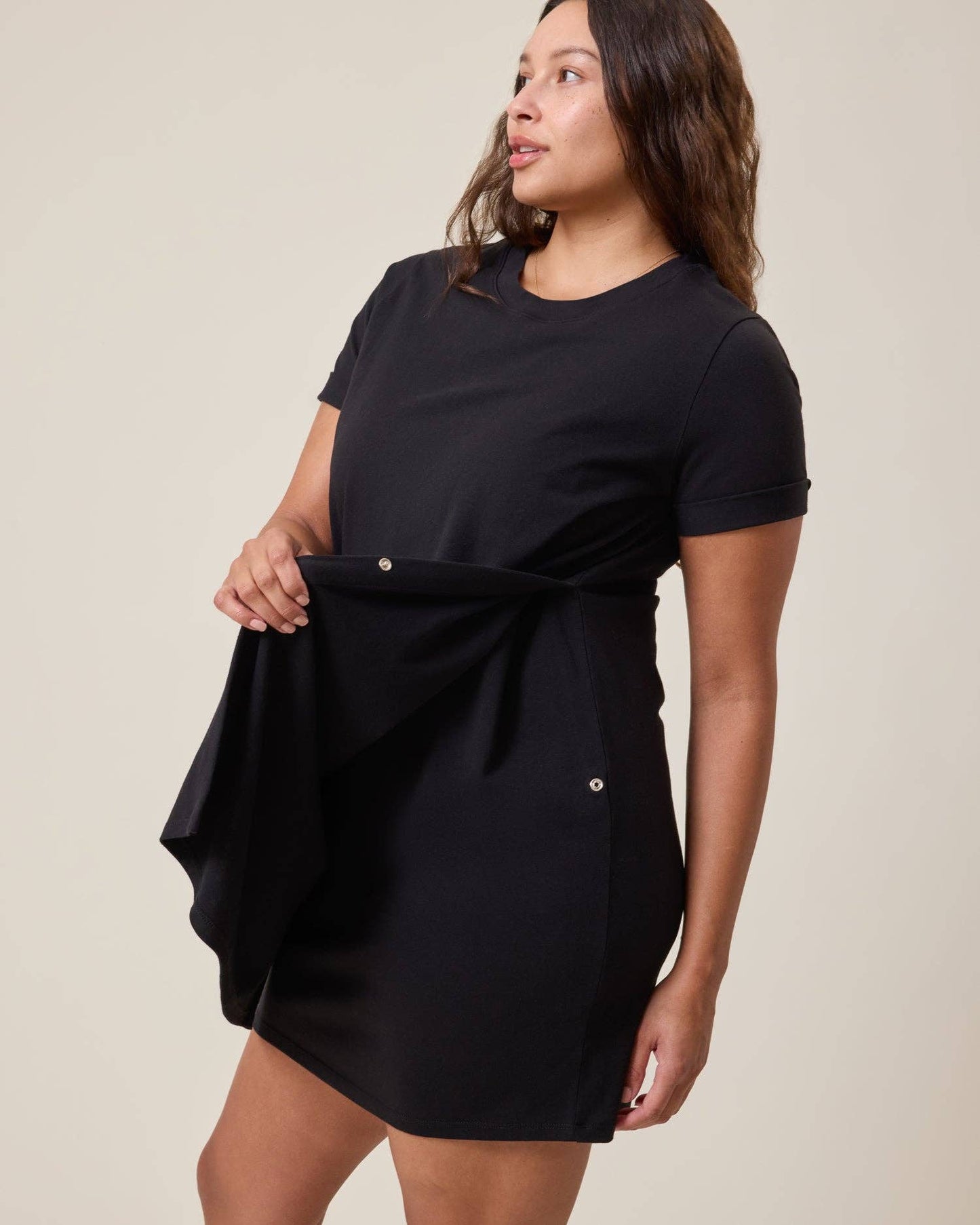 Nursing T-shirt Mini Dress