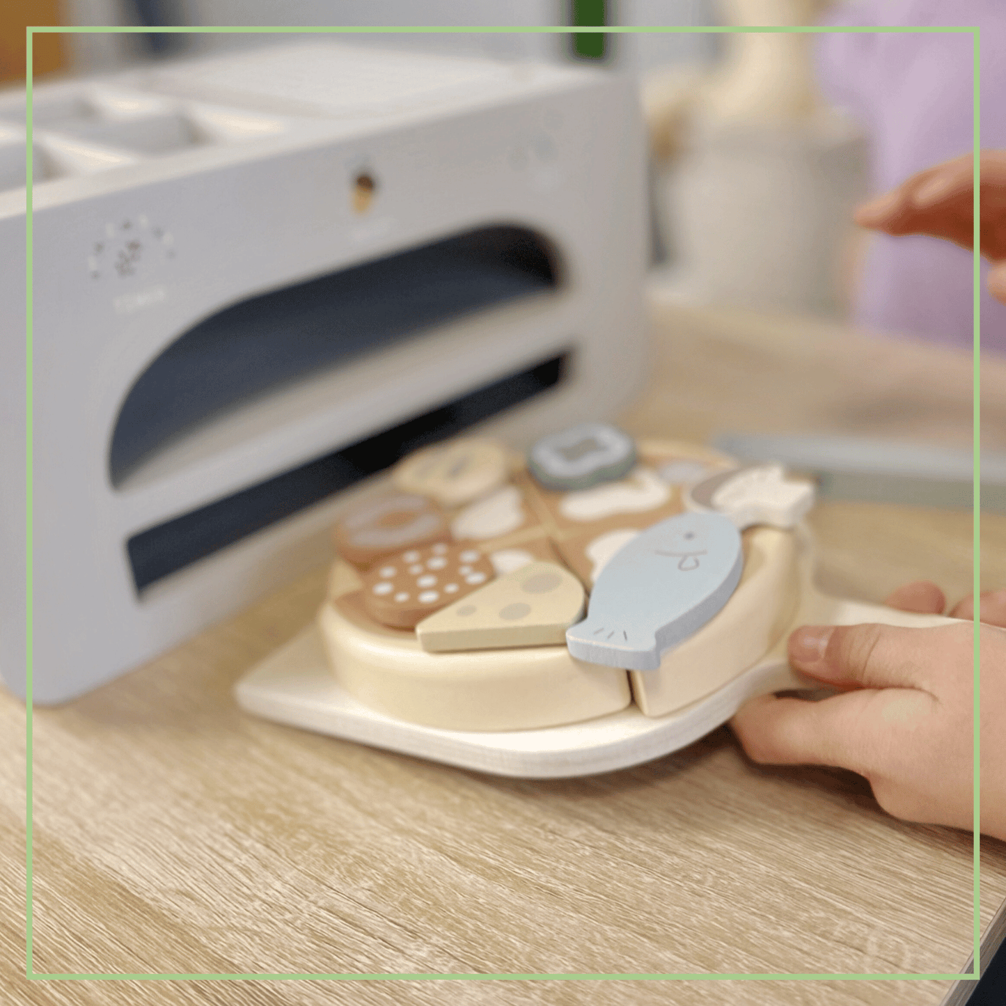 Wooden Pizza Oven Set