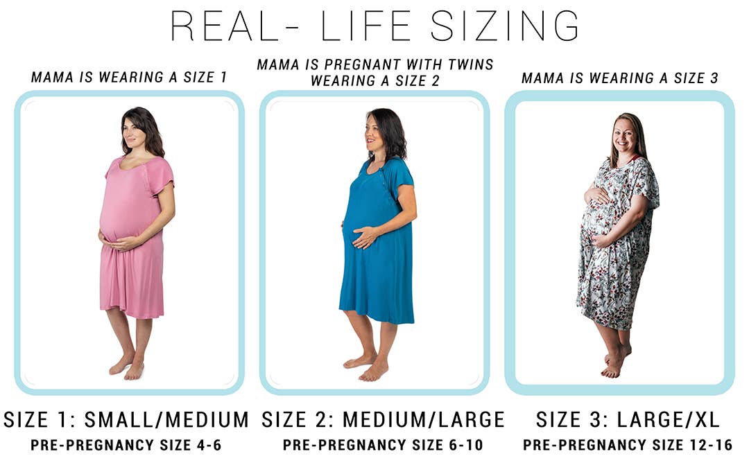 Leopard Labor and Delivery/ Nursing Gown