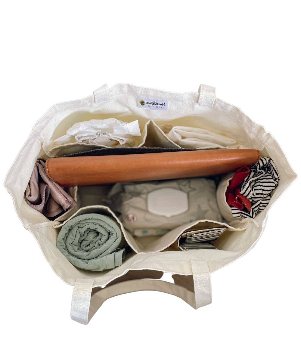 Mama Canvas Tote Bag | Diaper Bag