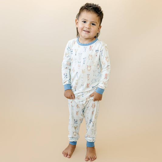 M is for Monsters Bamboo Pajamas