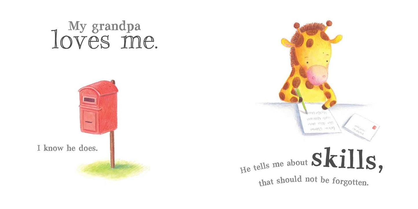 My Grandpa Loves Me Book