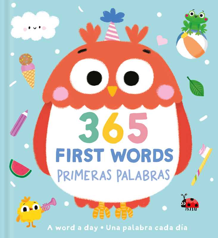 365 First Words - Bilingual English/Spanish Board Book