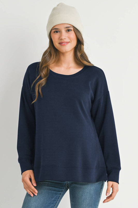 Crewneck Maternity Sweatshirt