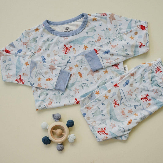 Coastal Cutie 2pc PJs Bamboo