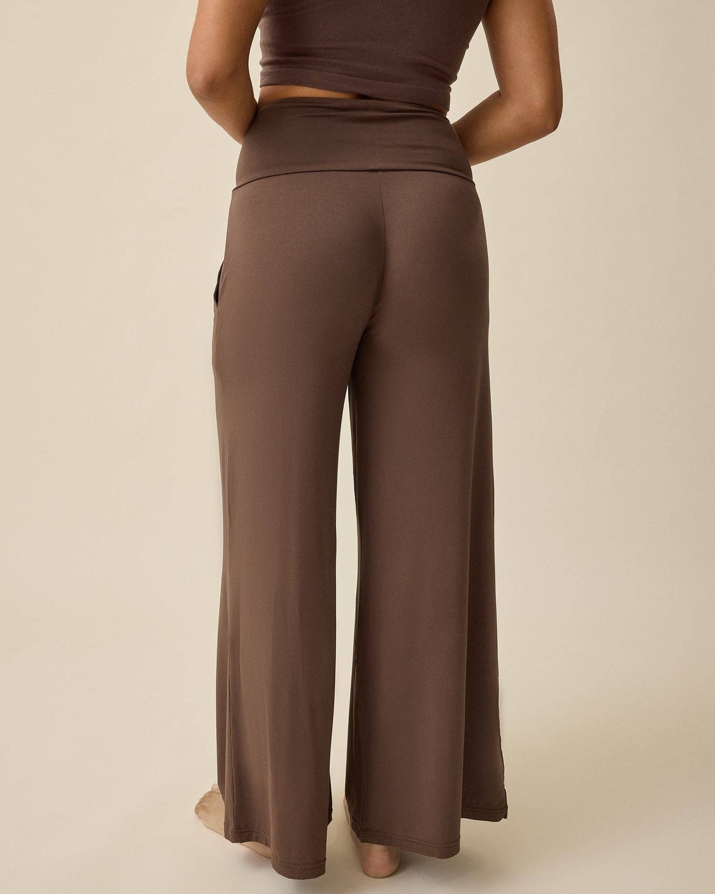 Bamboo Wide Leg Maternity & Postpartum Lounge Pant