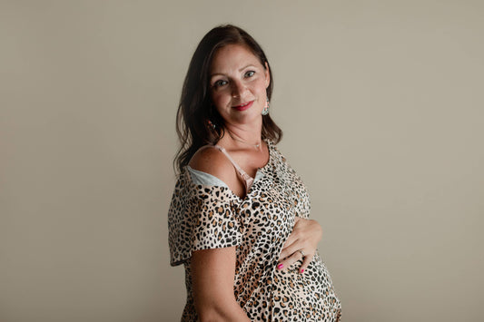 Leopard Labor and Delivery/ Nursing Gown