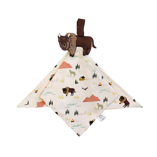 On the Ranch Bison Baby Lovey