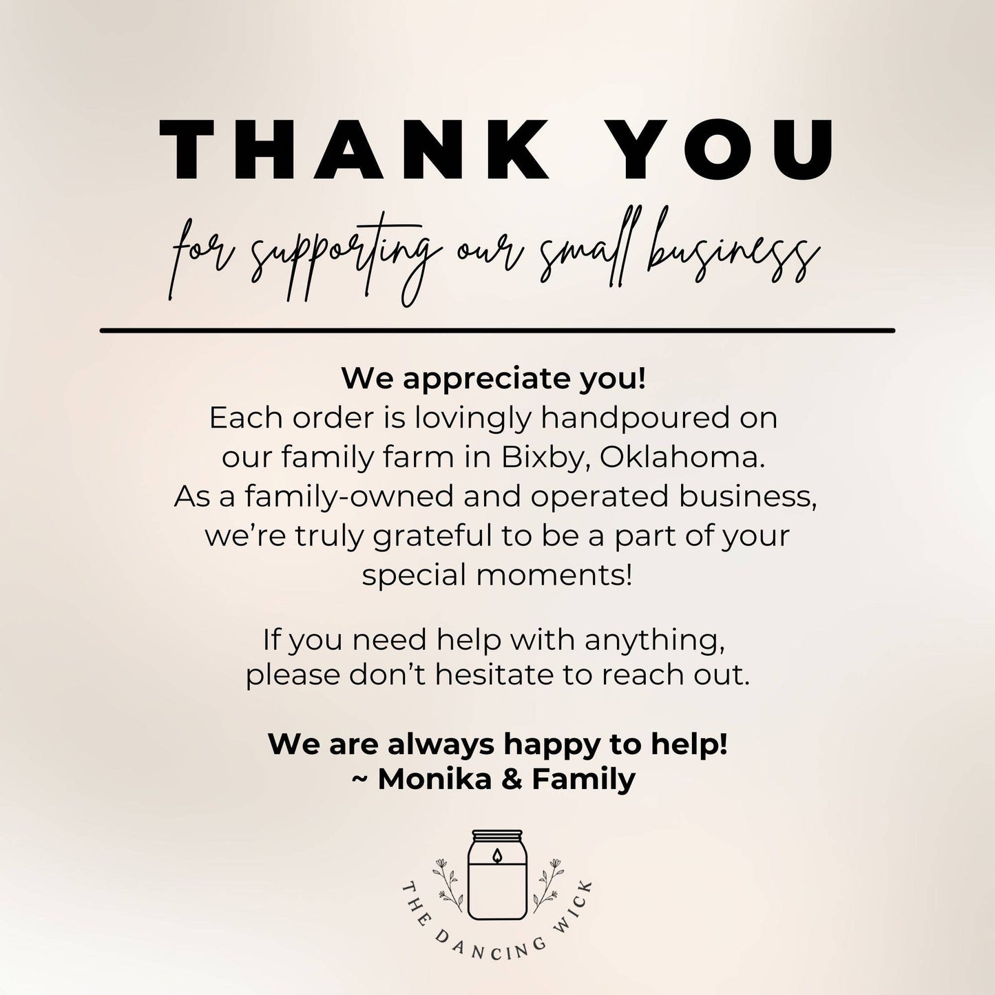 8oz New Parents Gift Candle