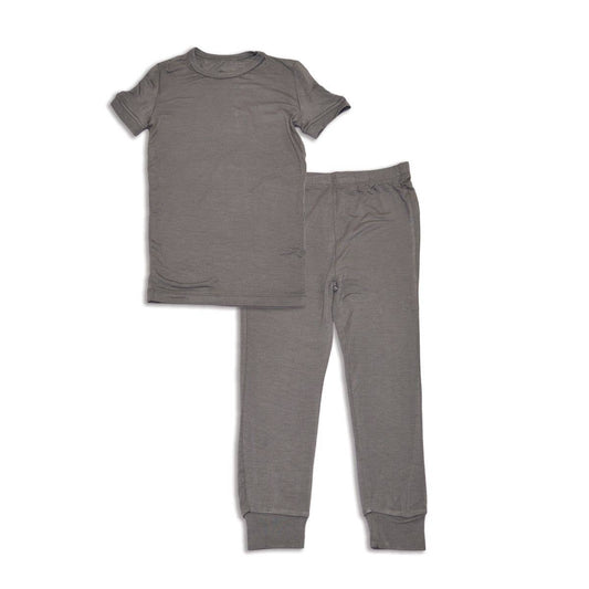 Bamboo Short Sleeve Pajama Set (solid color)