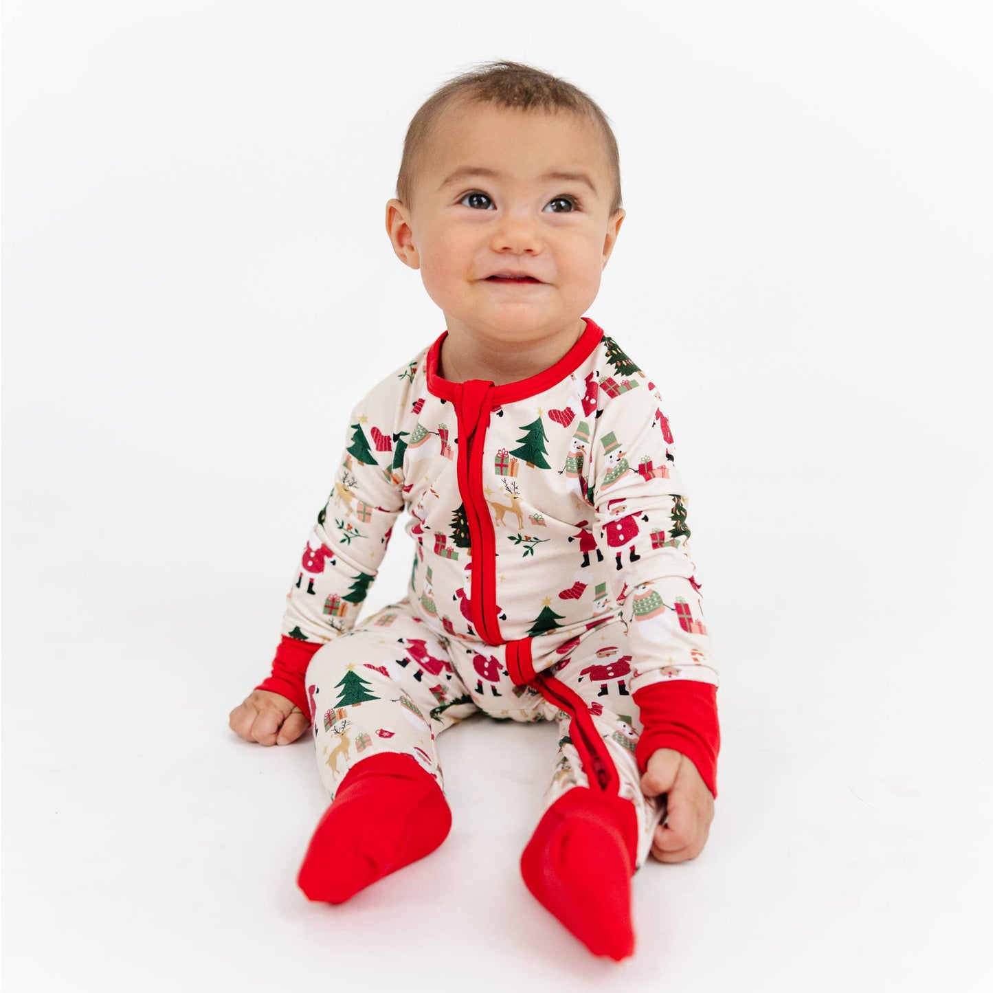 Christmas Bamboo Convertible Baby Pajama