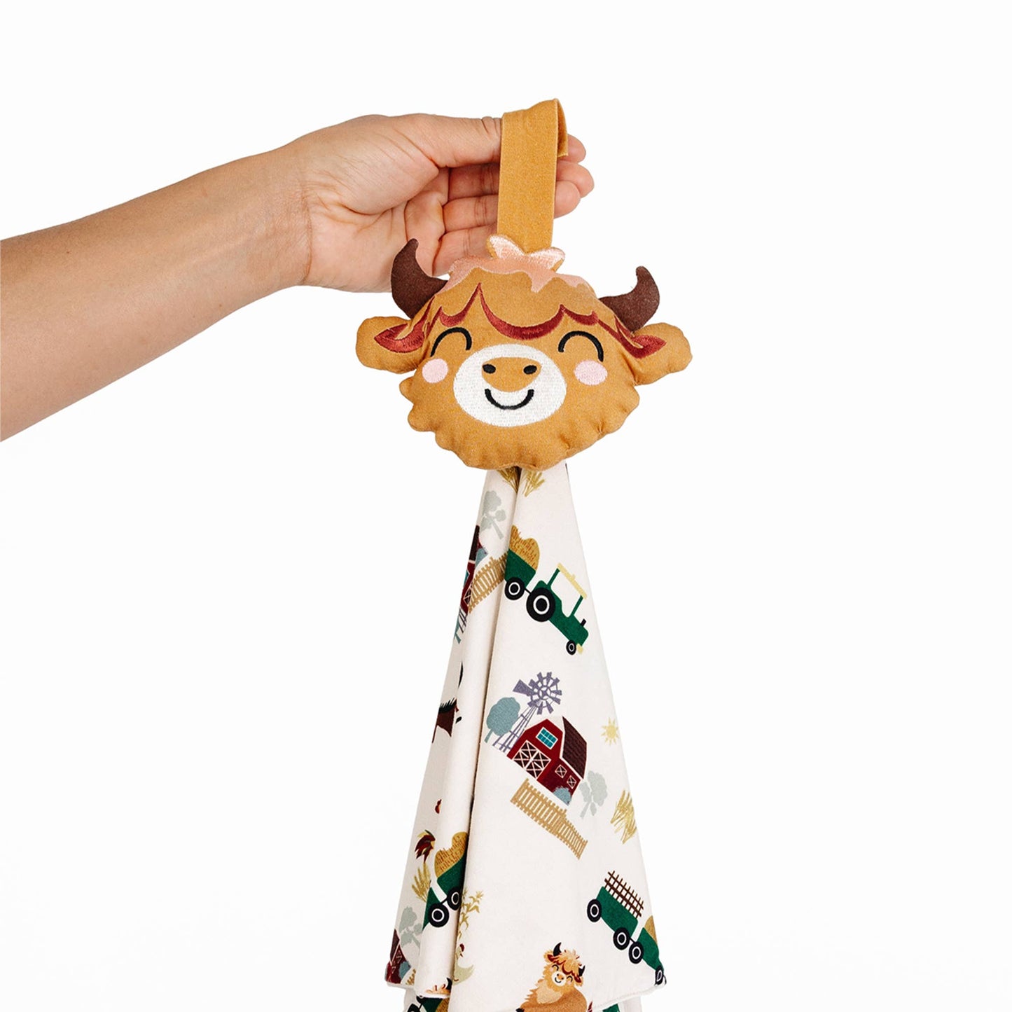 Highland Cow Bamboo Lovey