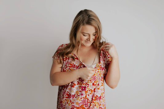 Wild Child Labor and Delivery/ Nursing Gown