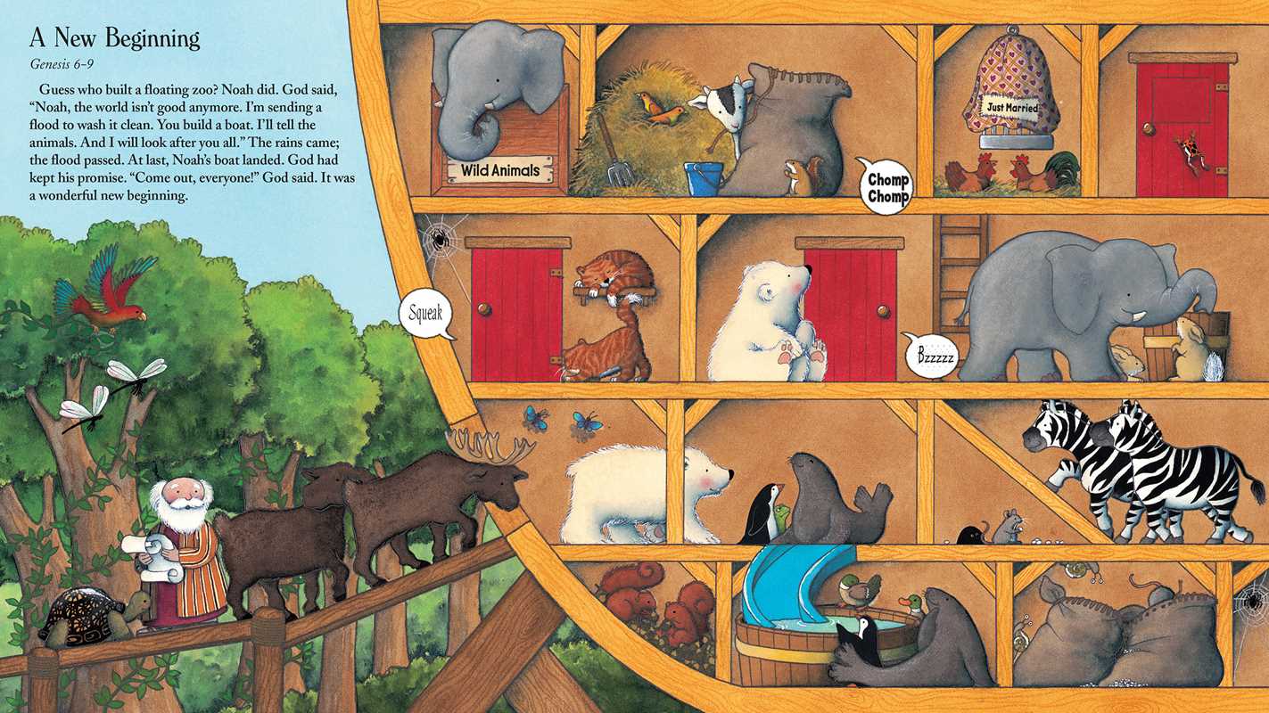 Lift the Flap Bible Board Book