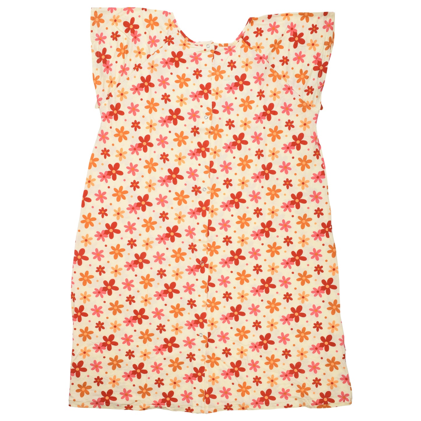 Groovy Floral Labor & Delivery/ Nursing Gown