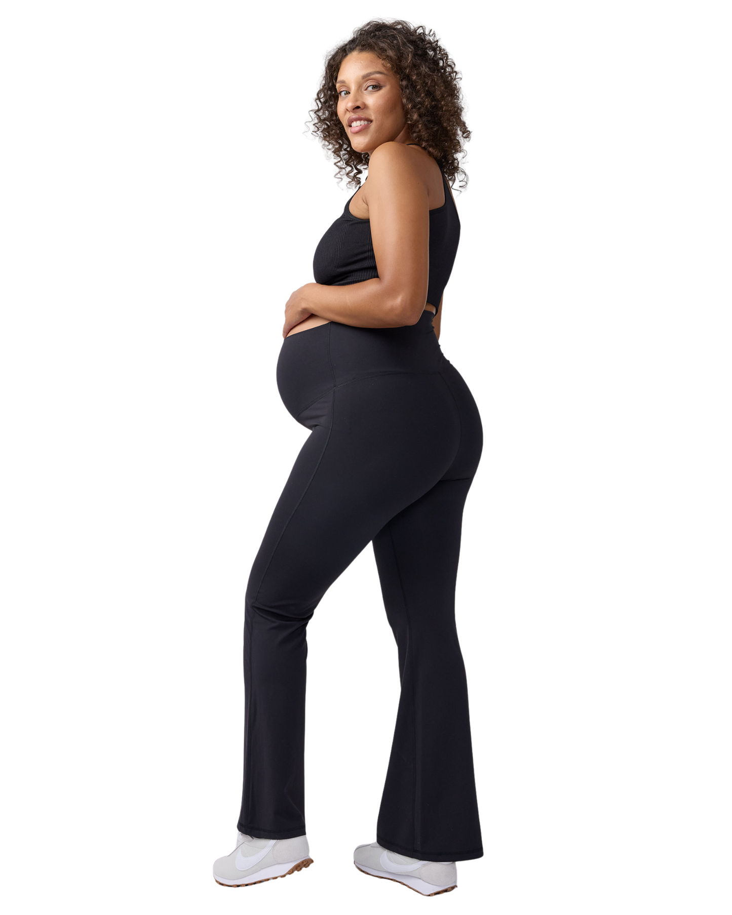 Everyday Maternity Fold Down Flare Legging