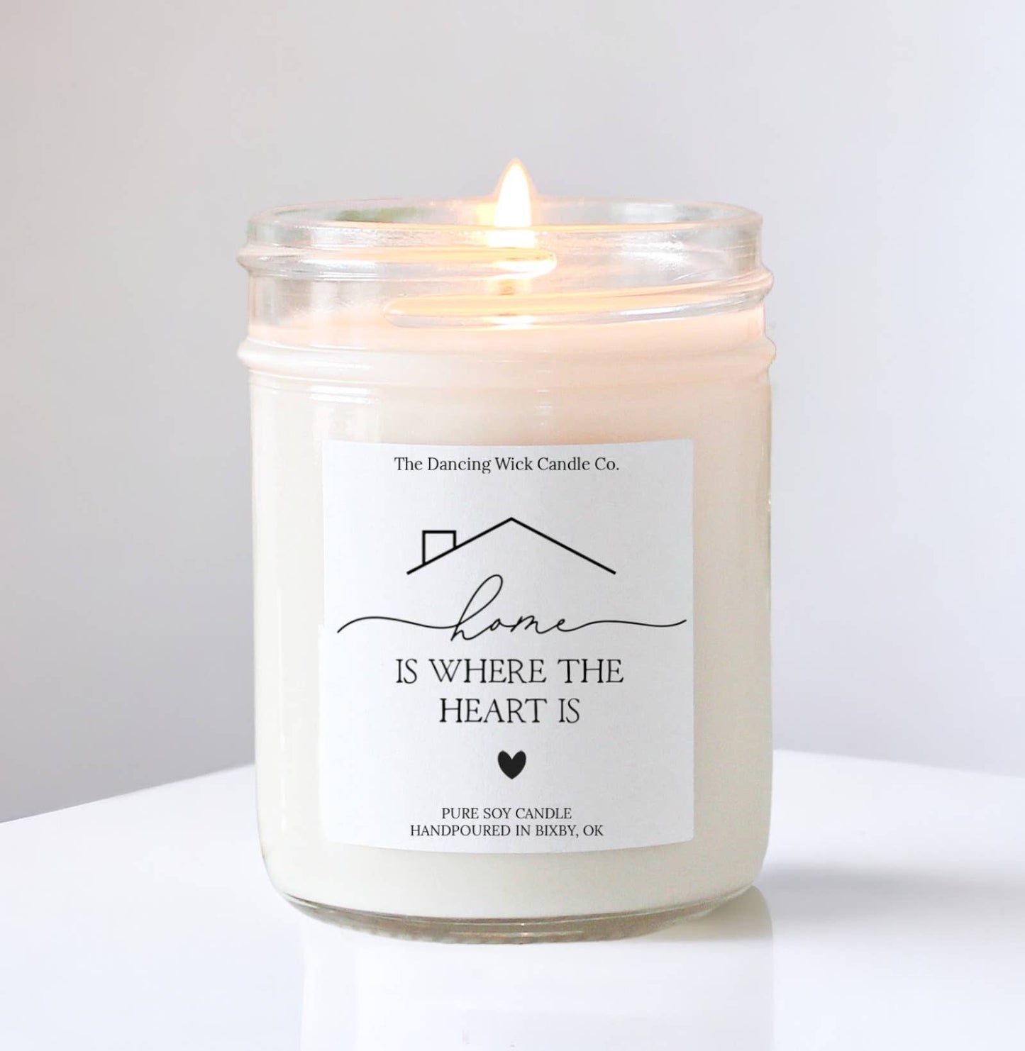 8oz Home is Where the Heart Is Soy Candle