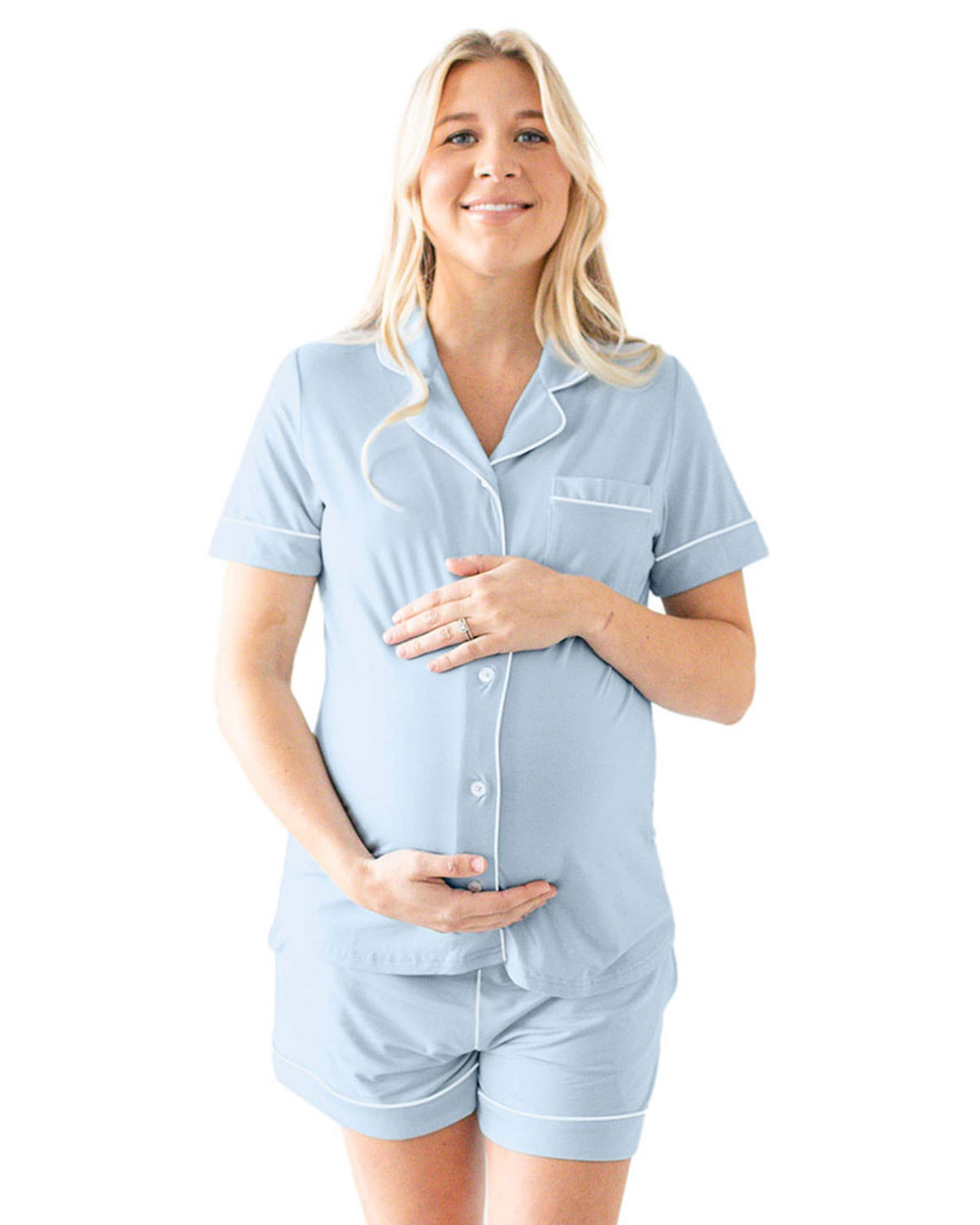Clea Bamboo Short Sleeve Pajama Set