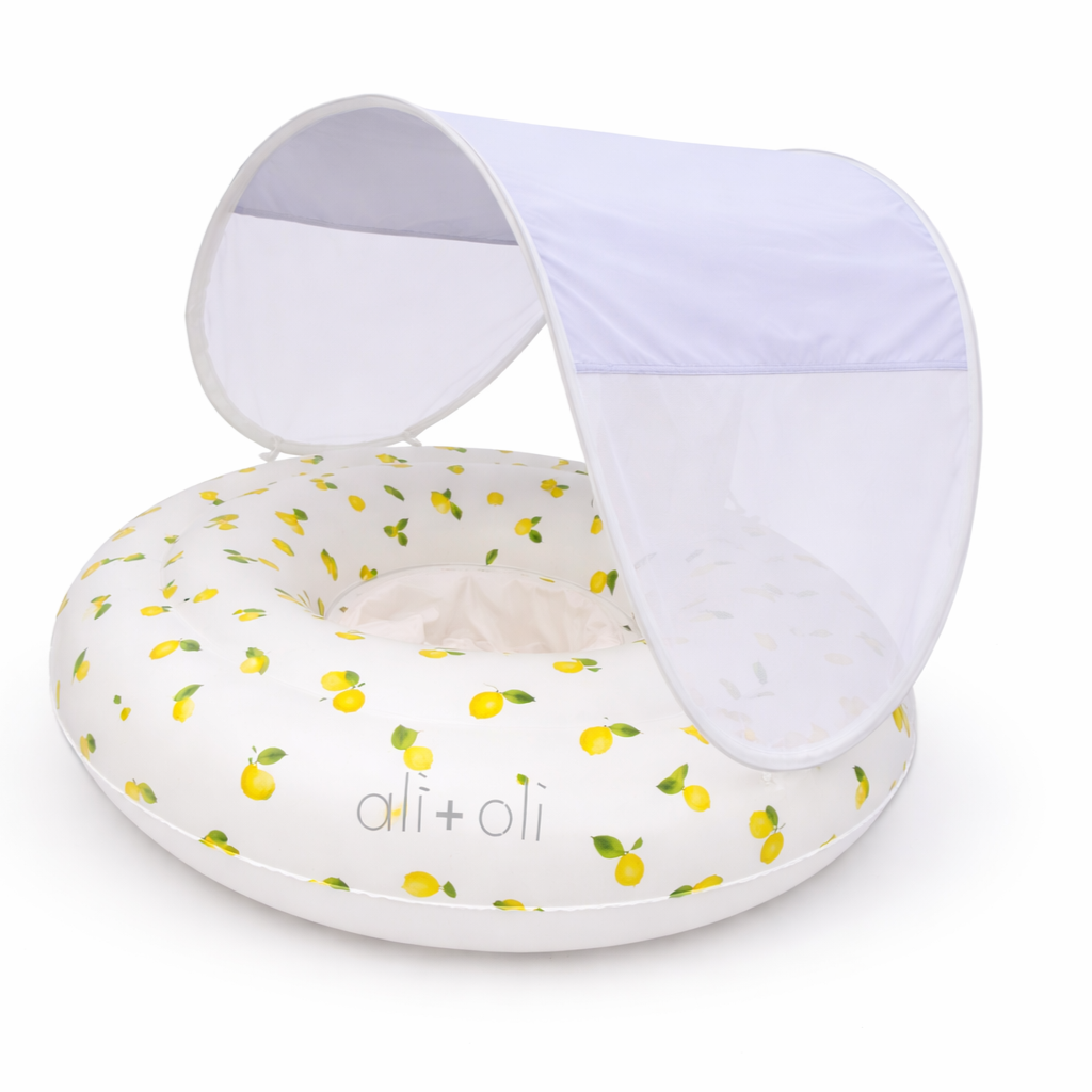Ali+Oli Baby Swim Seat with Sun Canopy