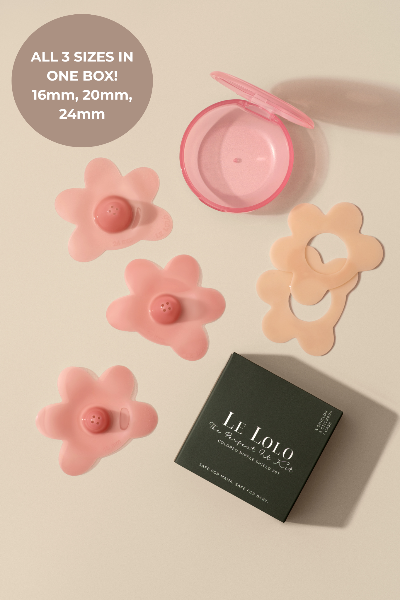 Nipple Shield Set 3-in-1