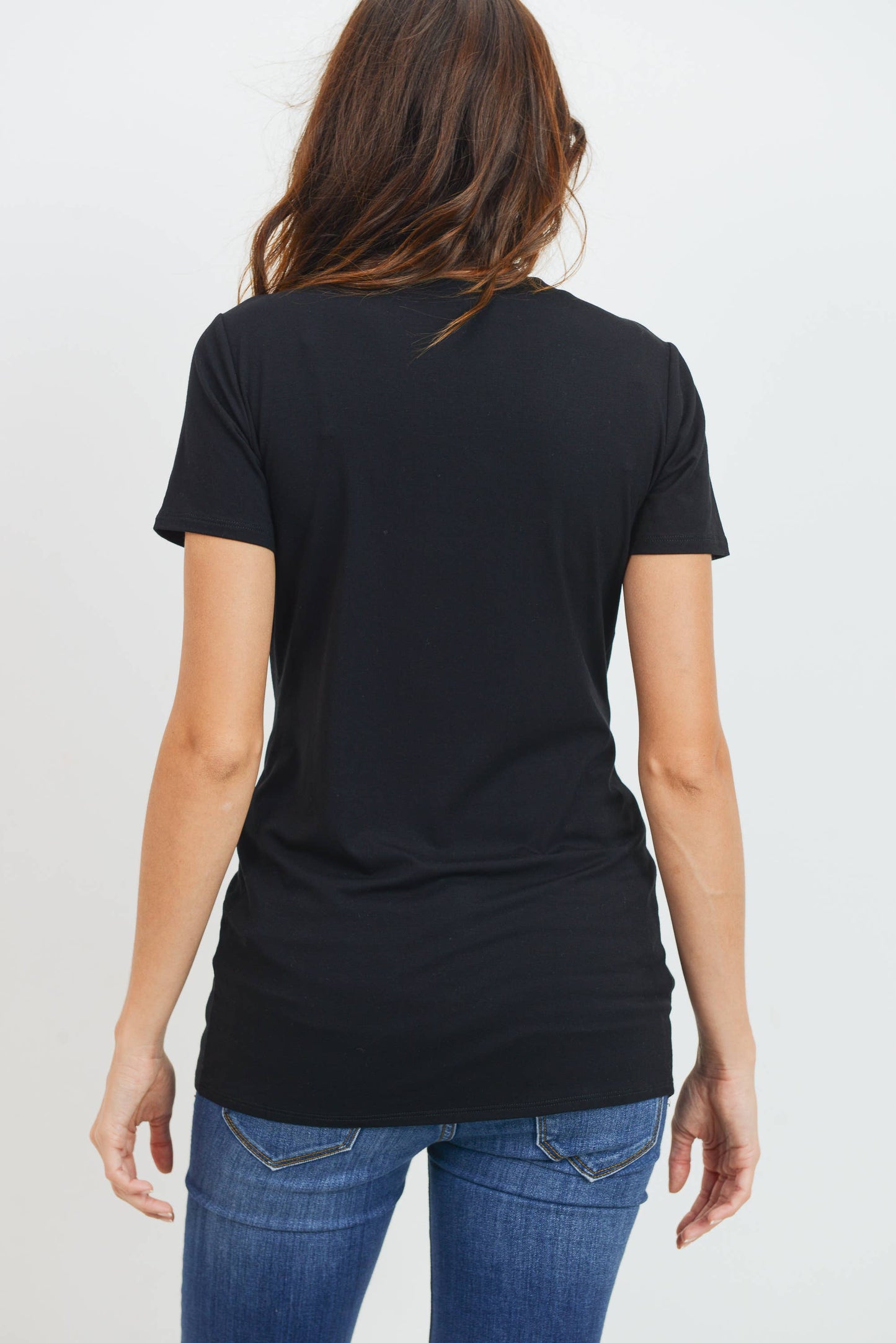 Maternity Fitted Short Sleeve Tee