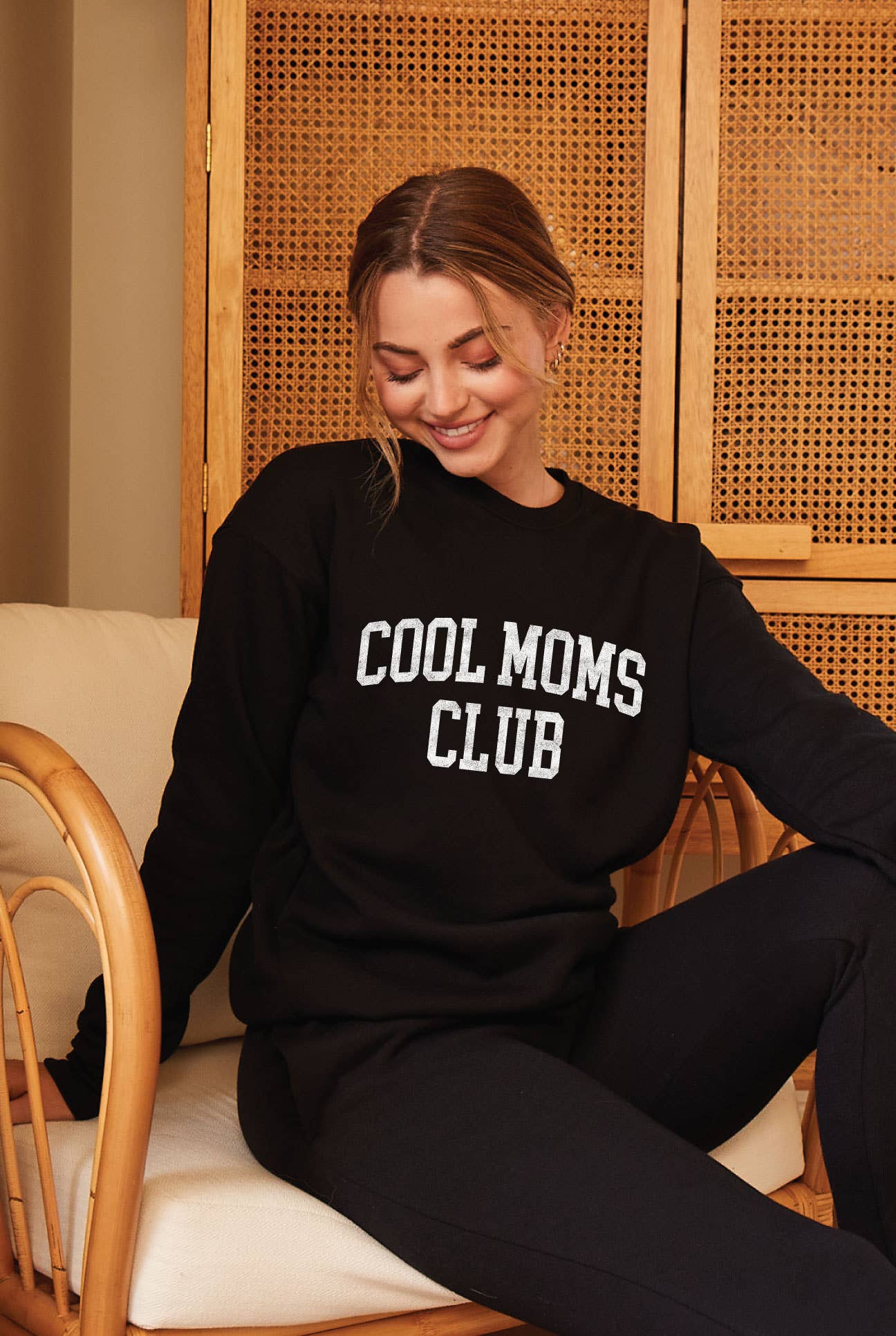 COOL MOMS CLUB Graphic Sweatshirt
