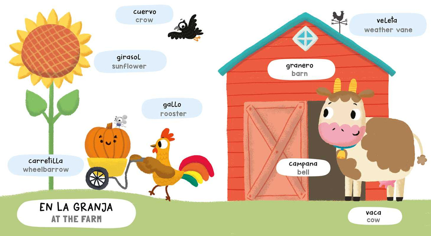 365 First Words - Bilingual English/Spanish Board Book