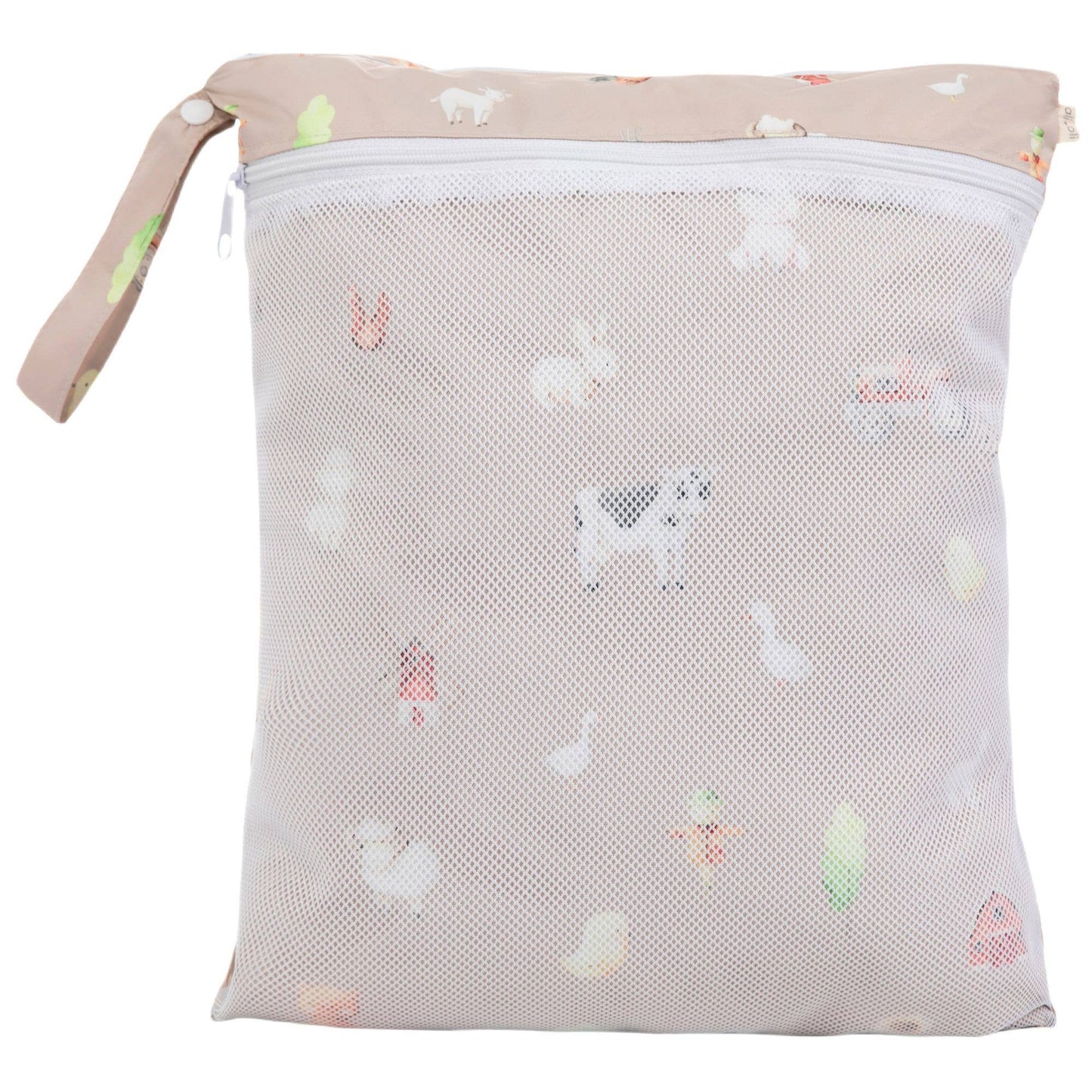 Wet/Dry Bag with Mesh Pocket