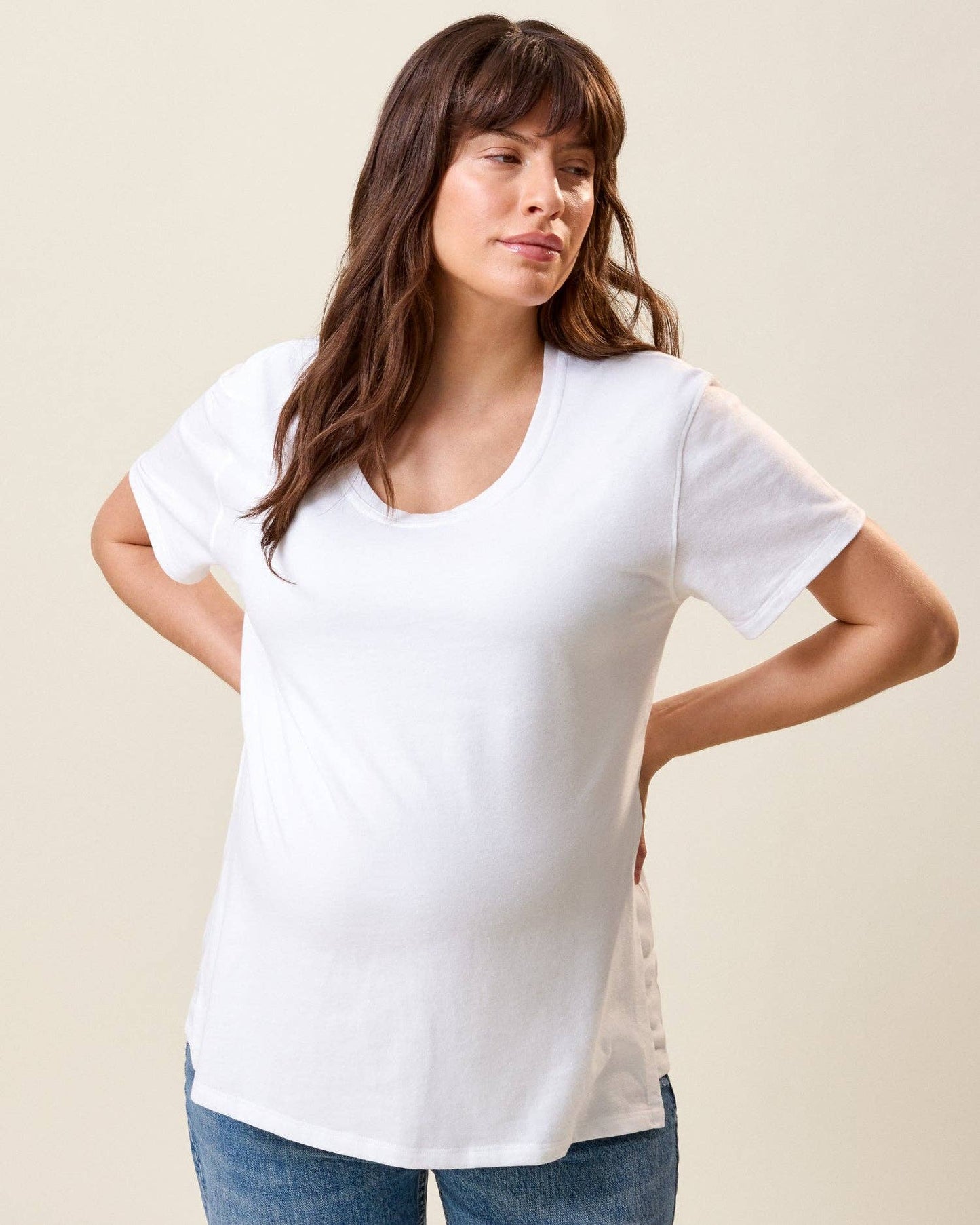 Relaxed Maternity & Nursing T-shirt