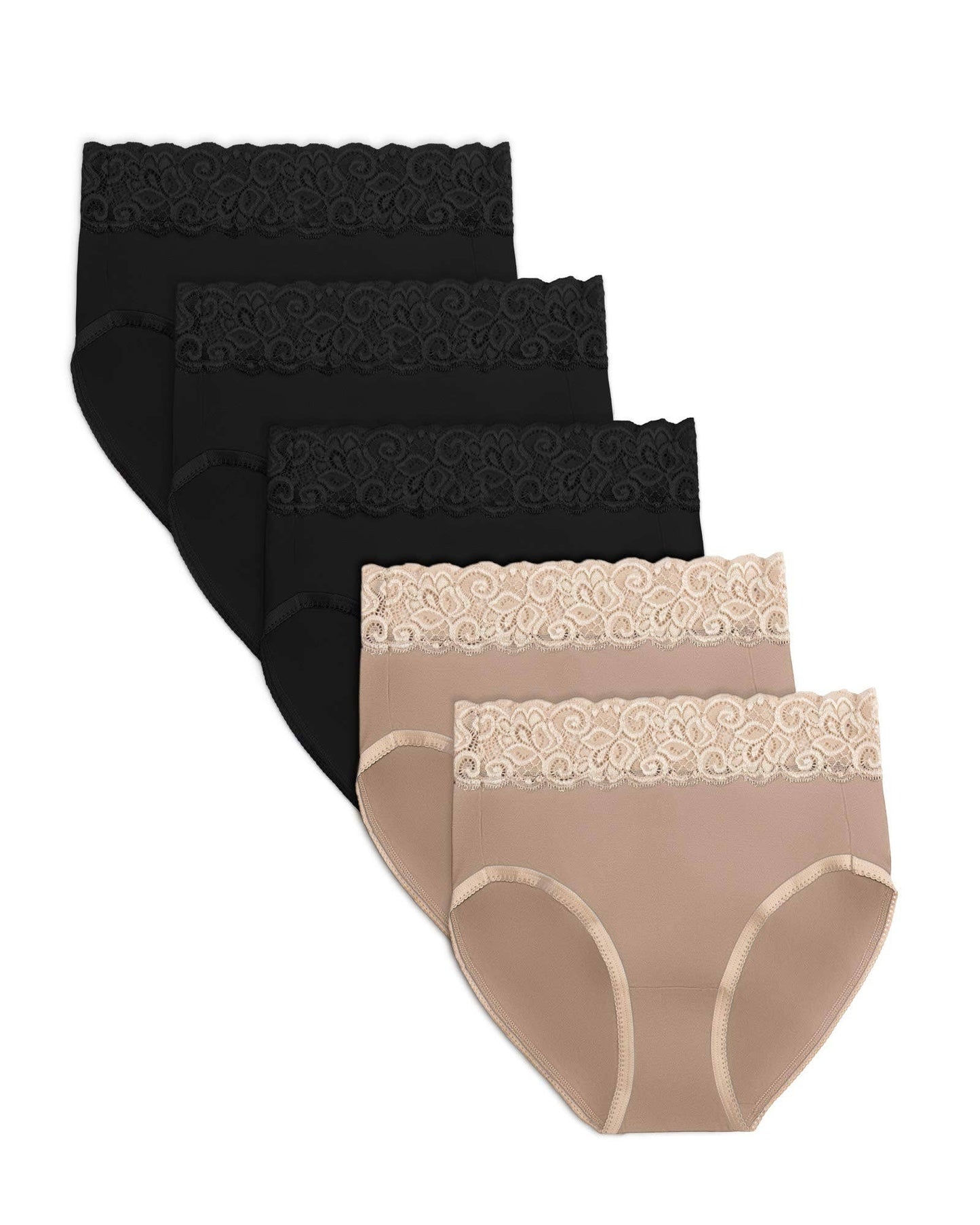High-Waisted Postpartum Recovery Panties 5pk