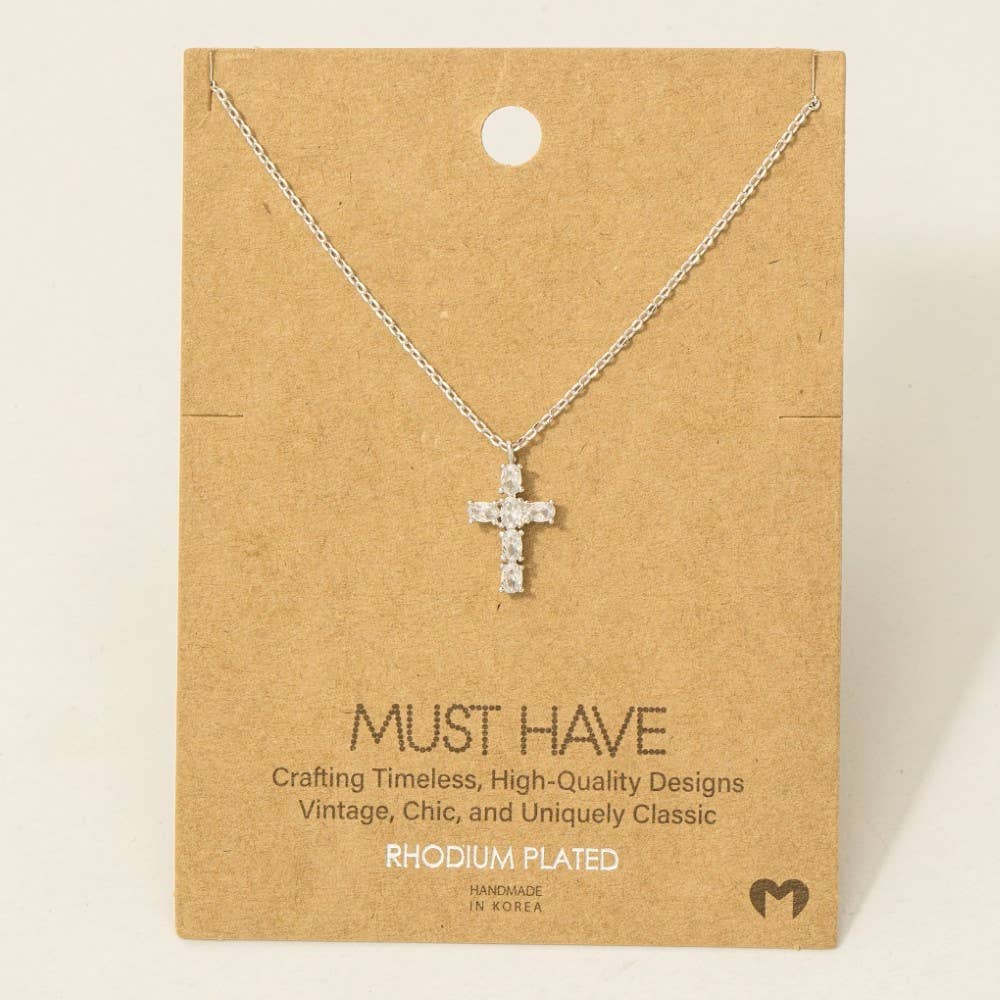 Cross Pendant Necklace