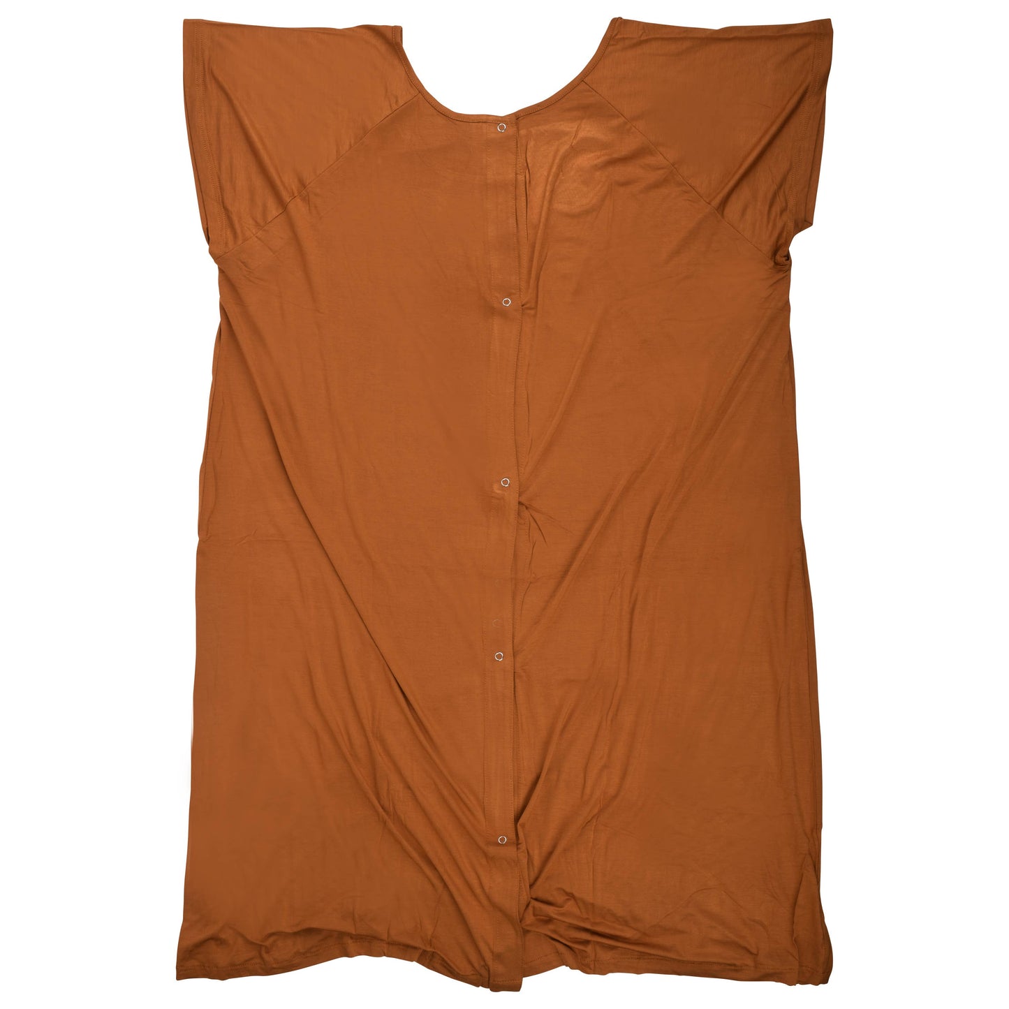Saddle Orange Labor & Delivery/ Nursing Gown