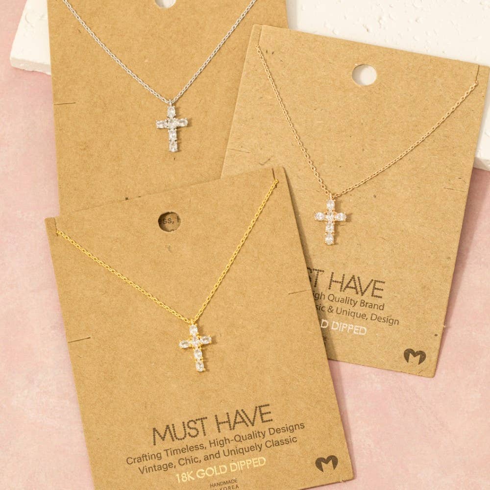 Cross Pendant Necklace