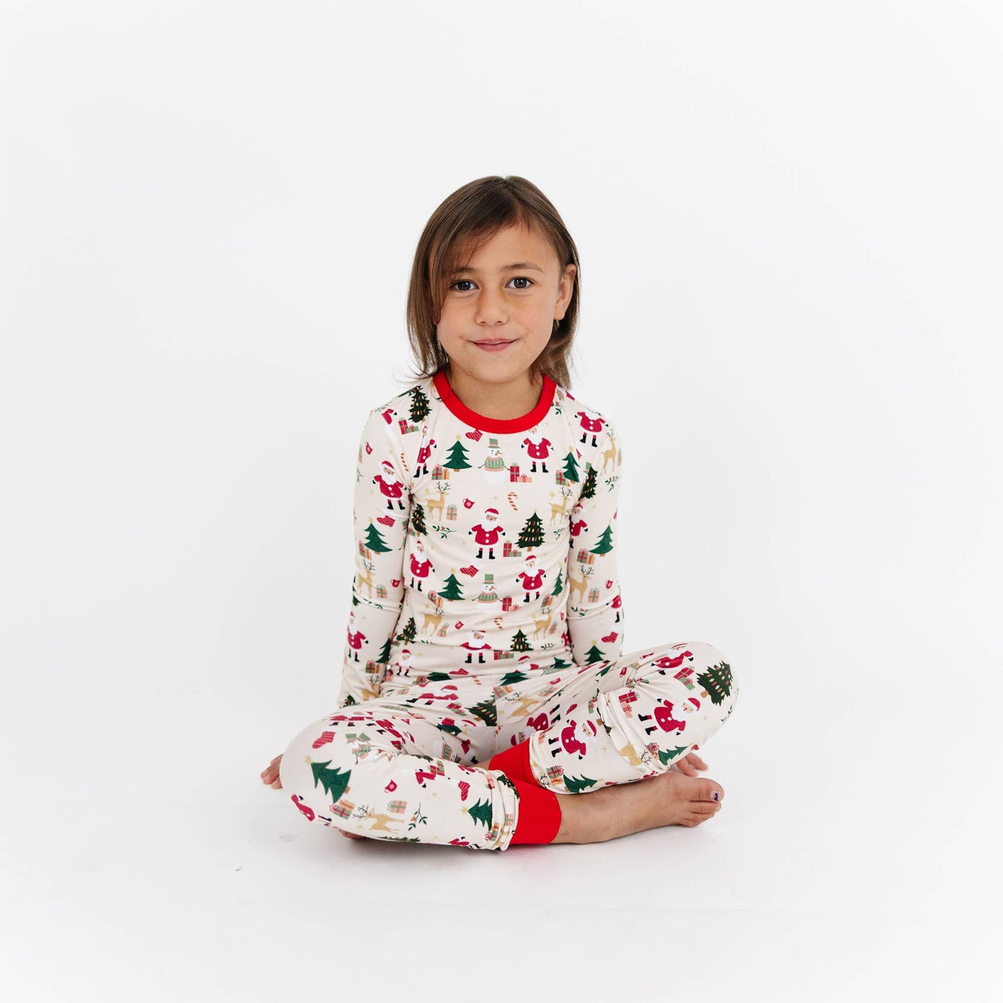 Christmas Bamboo Kids Pajama Pants Set