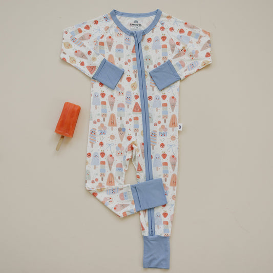 Popsicles Bamboo Zippy Romper