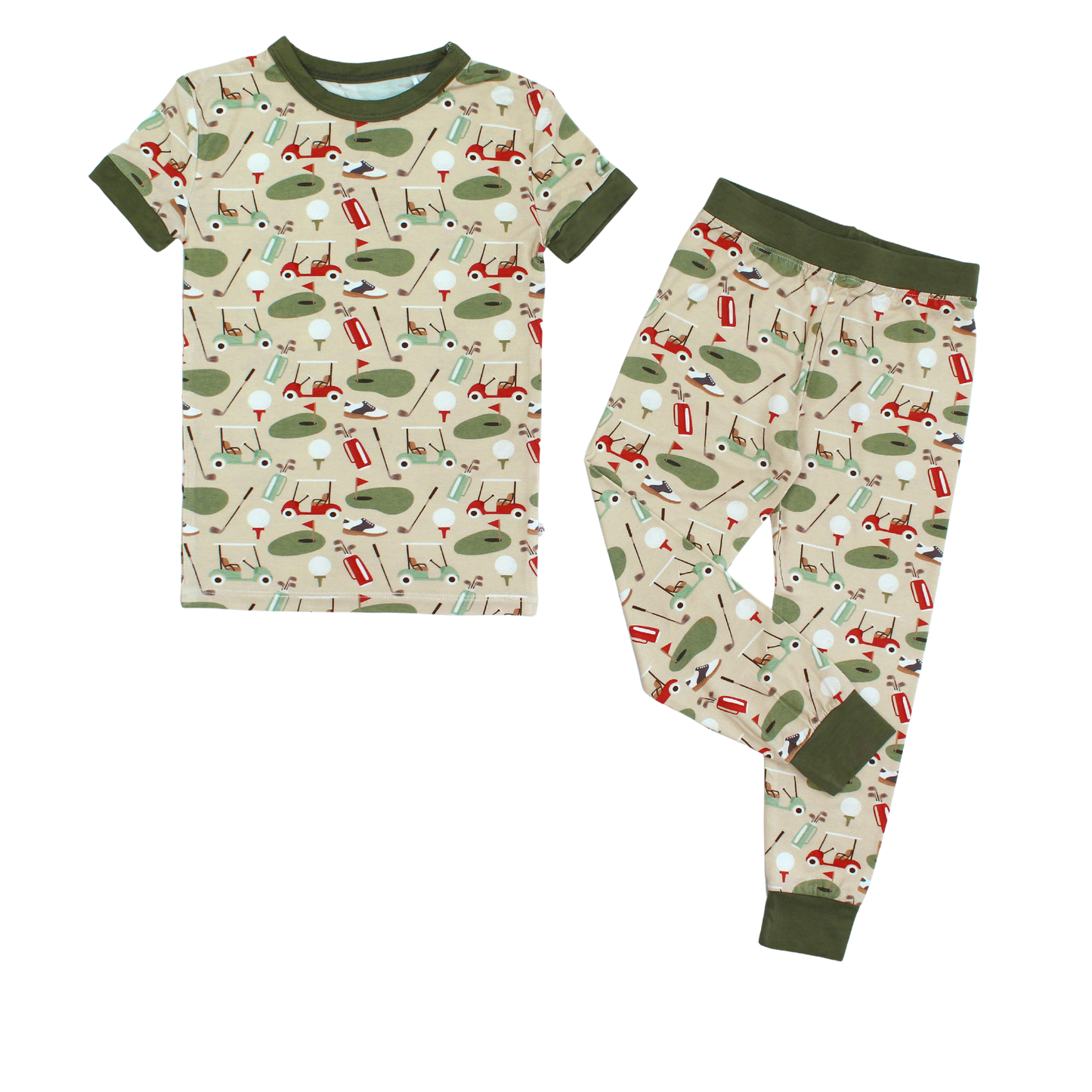 Tee Time Golf Bamboo Pajama Set