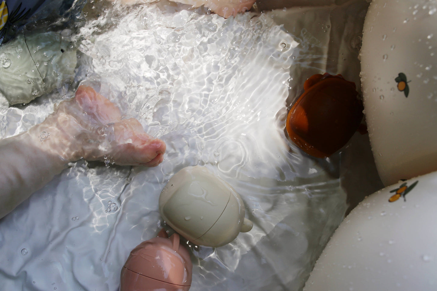 Silicone Bath Toy Set 