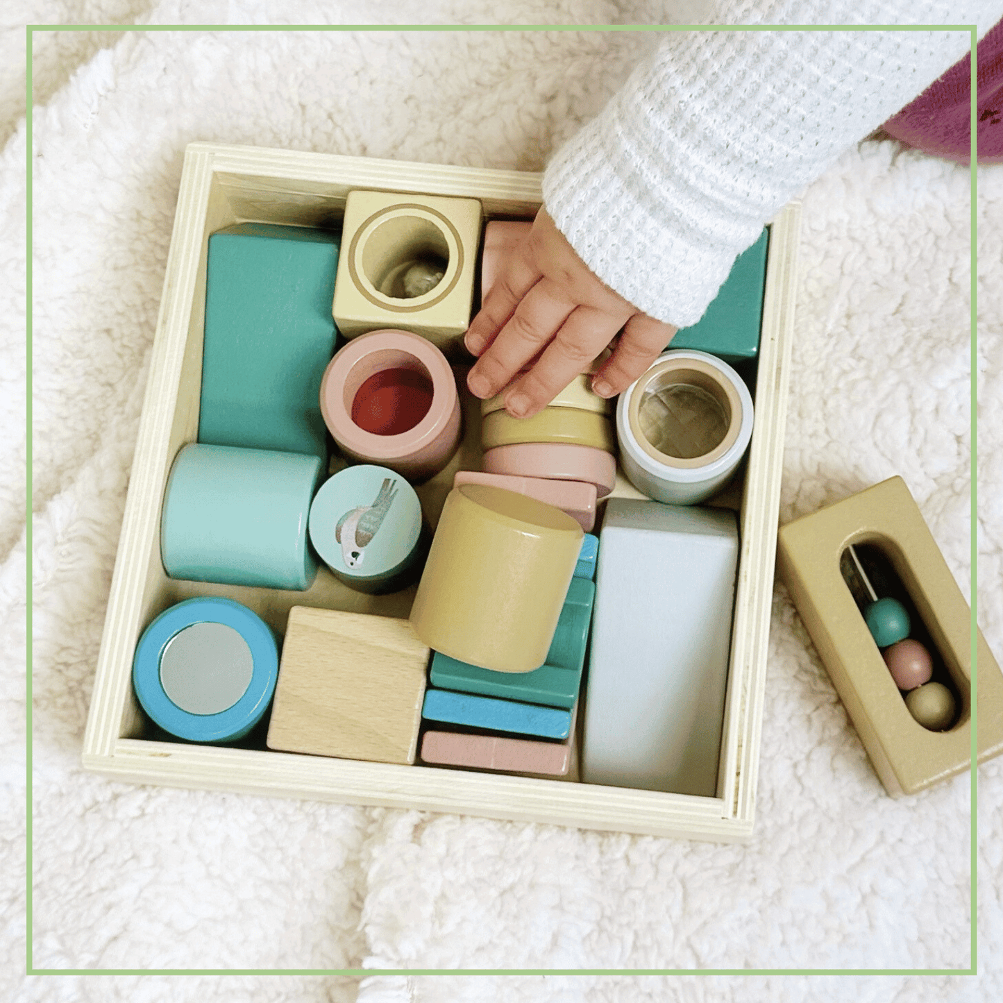Wooden Activity Blocks 15pc