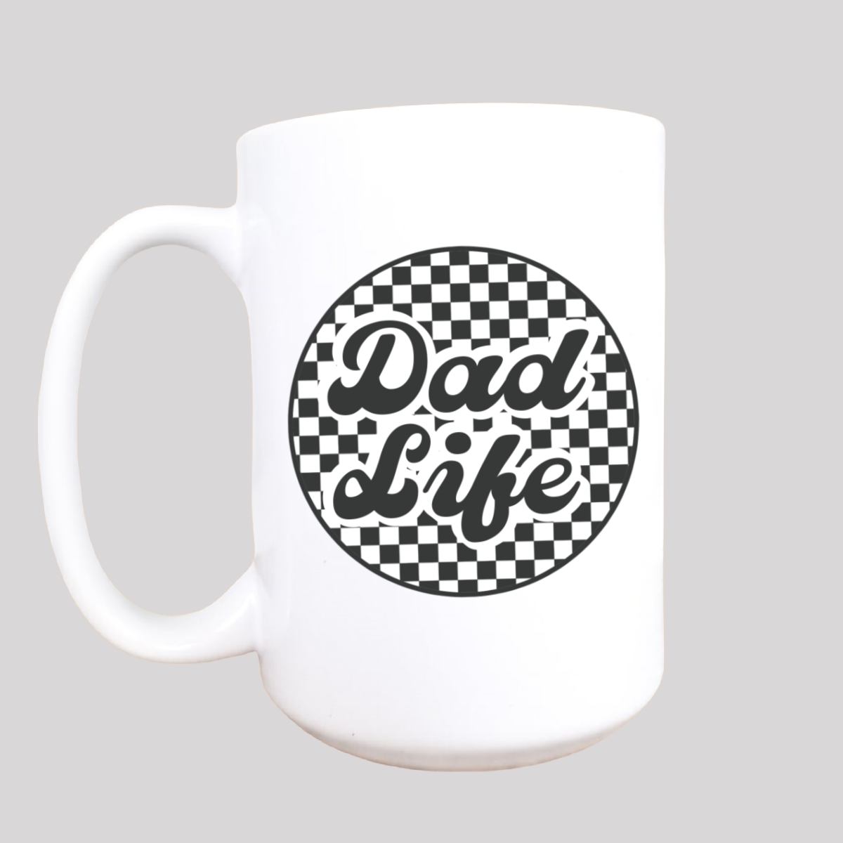 Dad life checker coffee mug