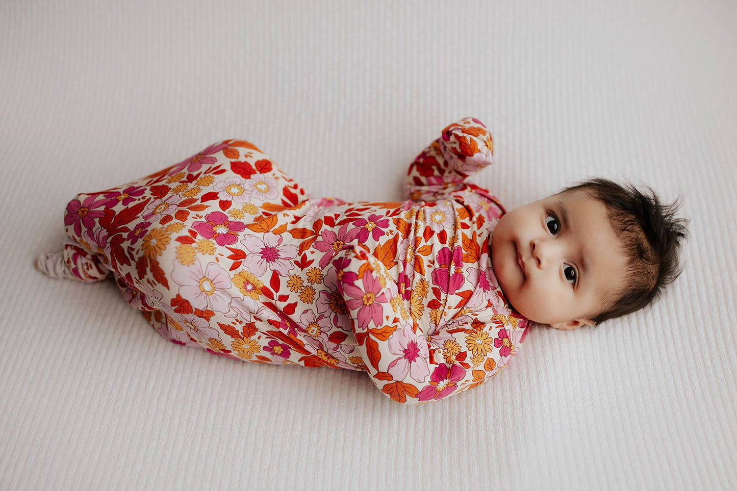 Wild Child Floral Knotted Gown