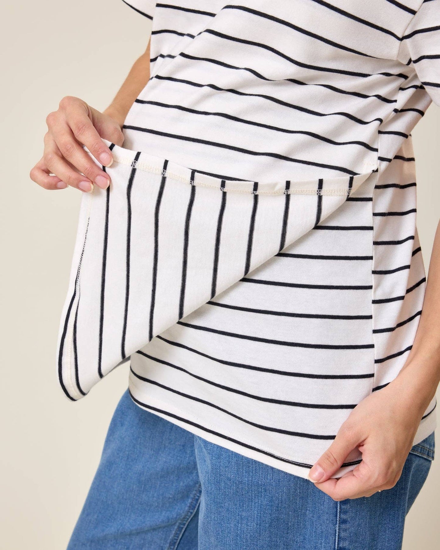 Relaxed Maternity & Nursing T-shirt
